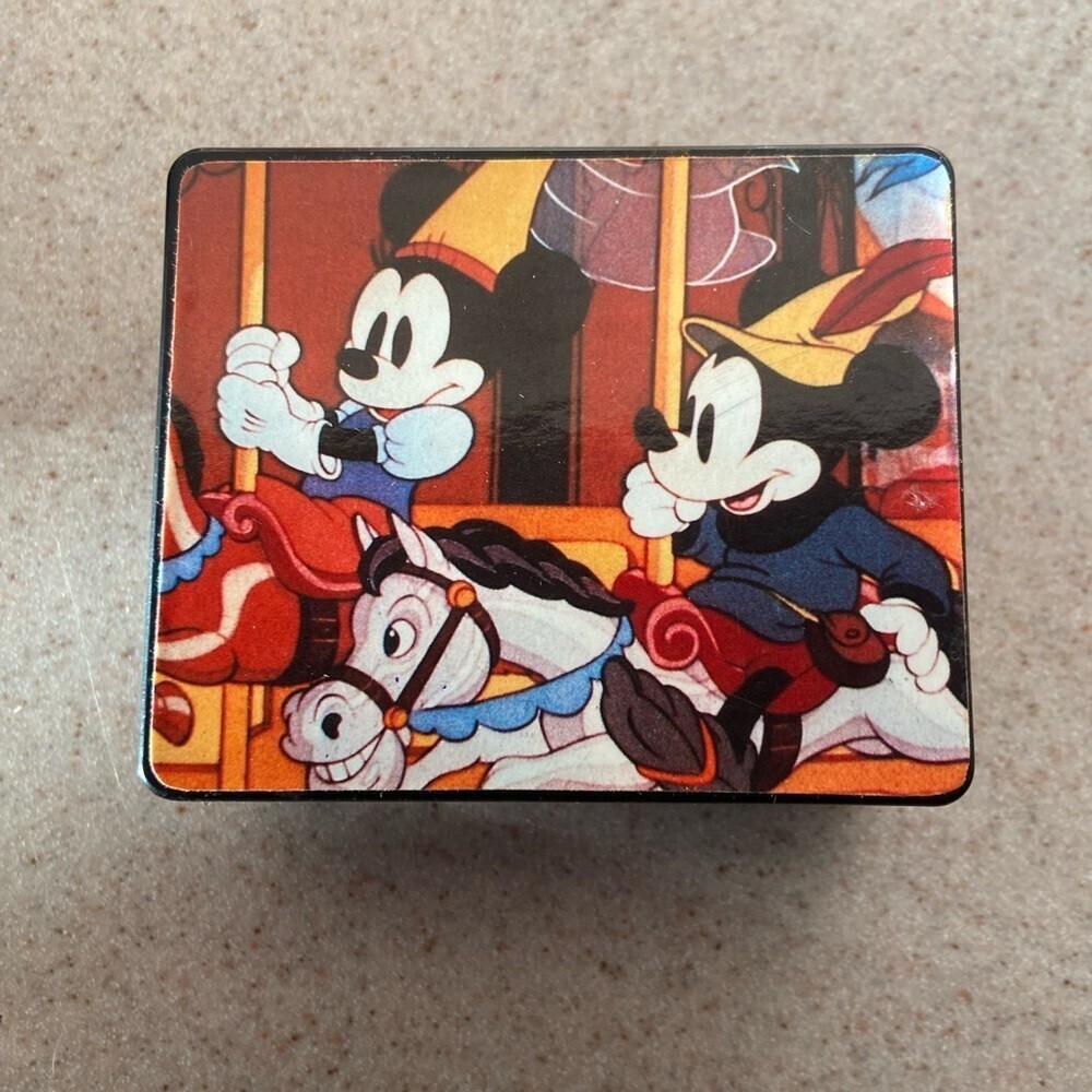 Mickey & Minnie Mouse vintage signature book box